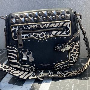 Rare Marc Jacobs Animal Saddle Leather Bag